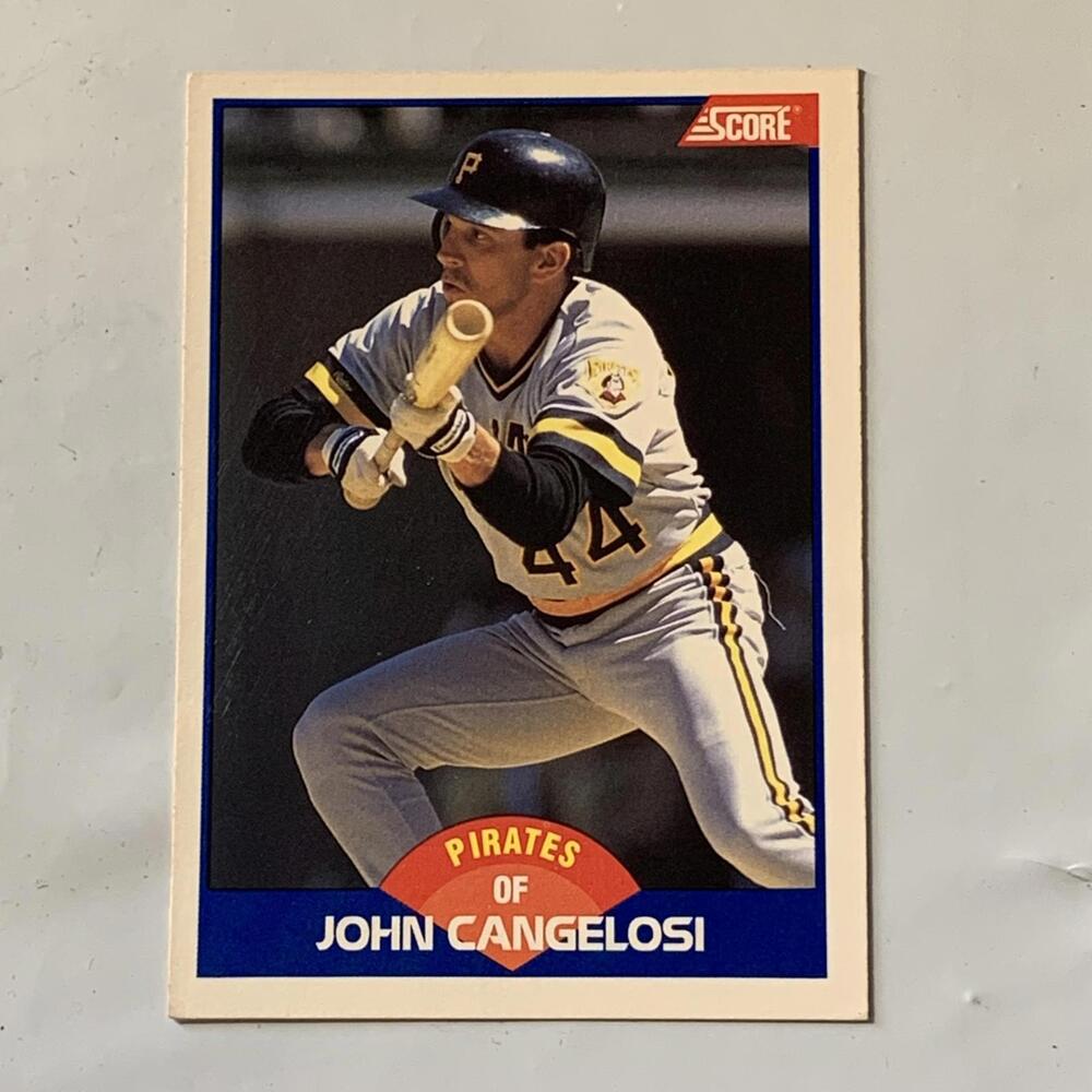 1991 Score John Cangelosi Pittsburgh‎ Pirates Baseball Card